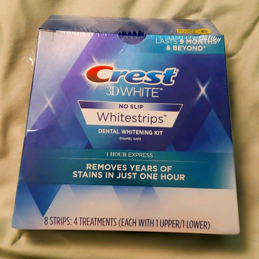 Crest 3d white 1 hour express